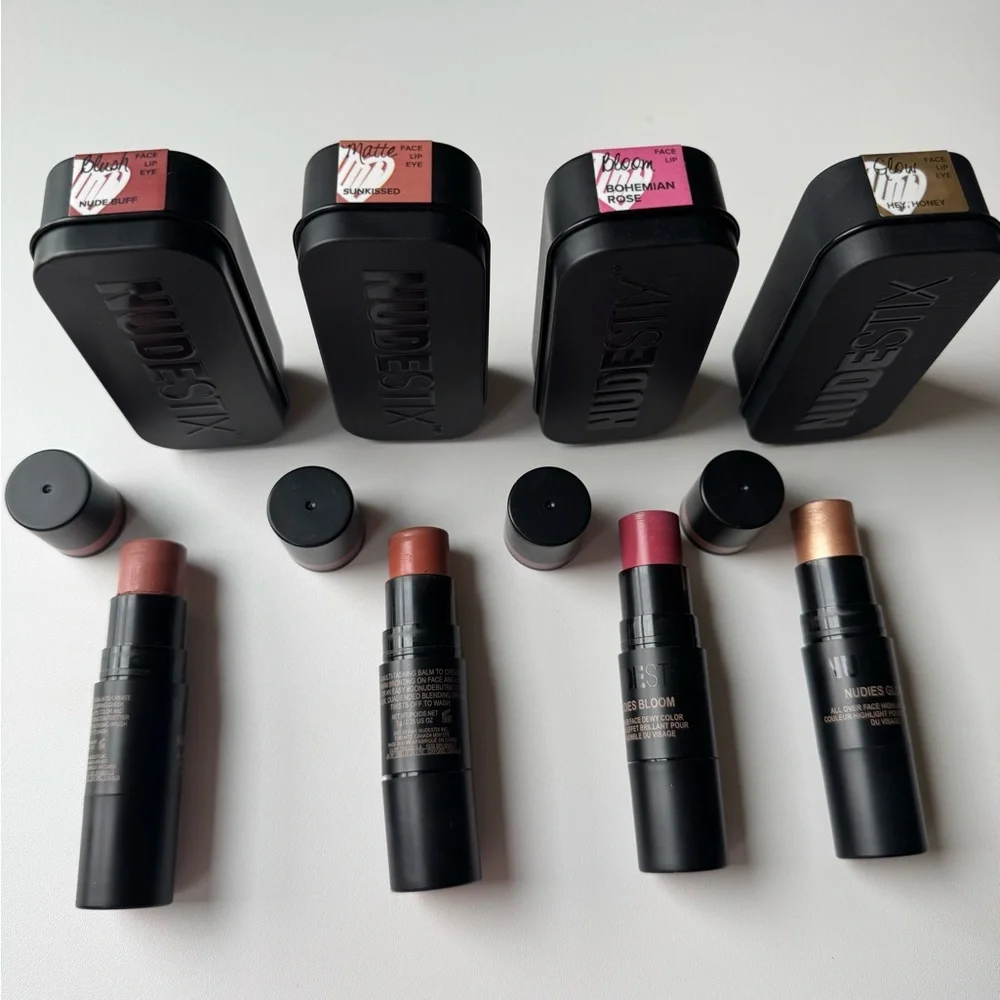 Nudestix NUDIES BLUSH + Bronzer +Highlighter Bundle